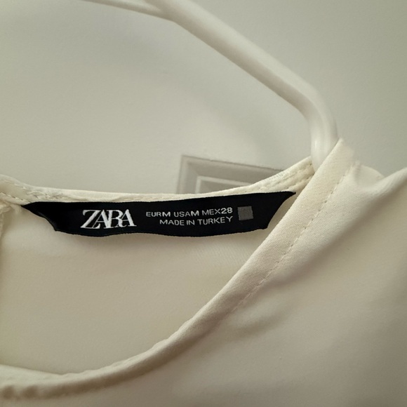 Zara White Midi Dress - Picture 3 of 3